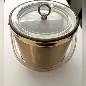 George Briard gold ice bucket.